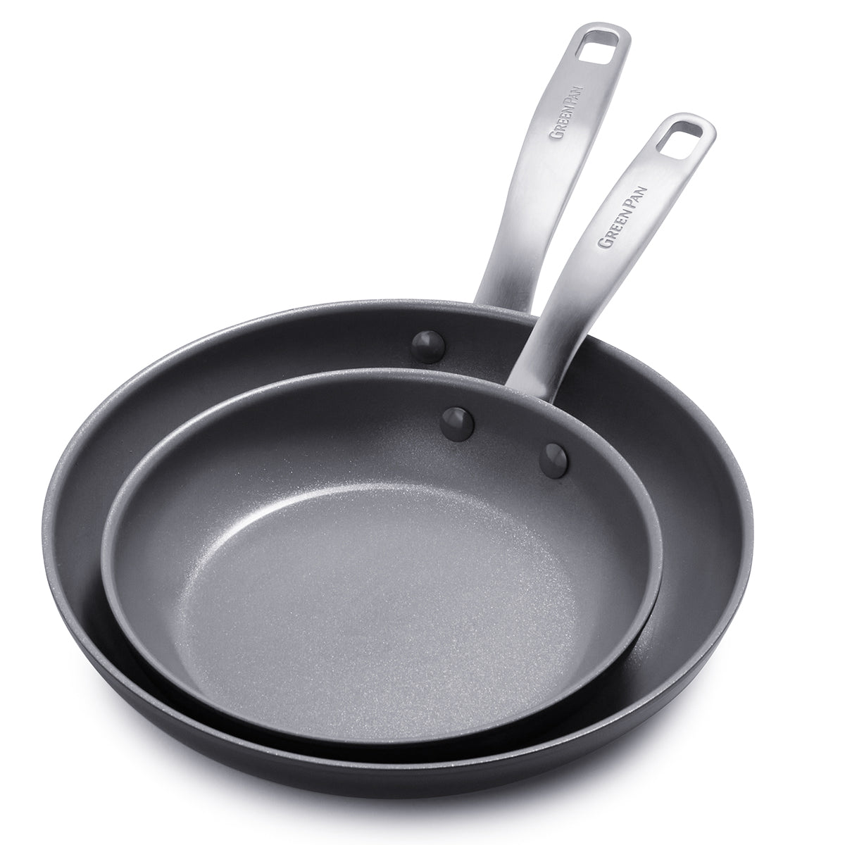Chatham Ceramic Nonstick 8 and 10 Frypan Set