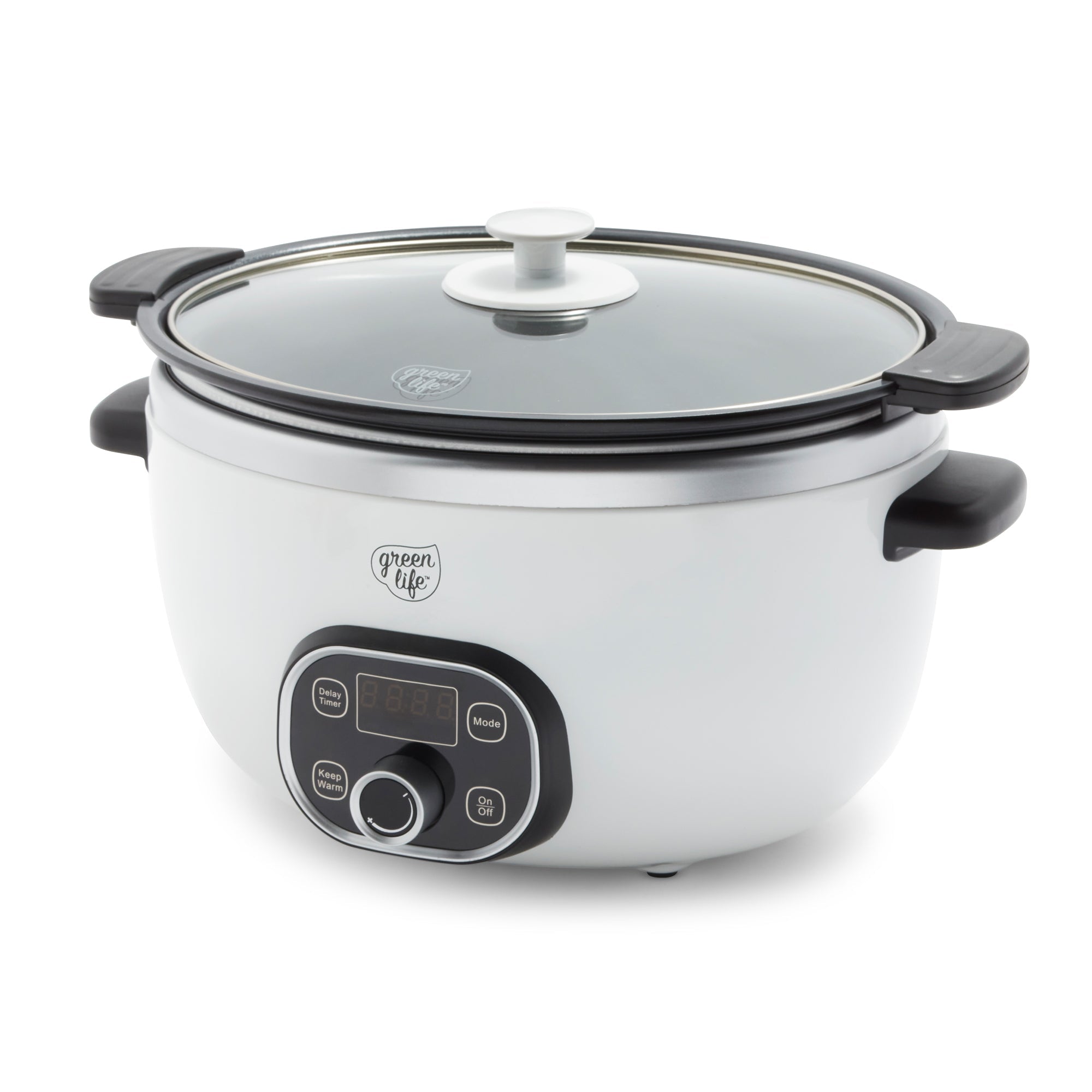 GreenLife Healthy Duo Slow Cooker | White