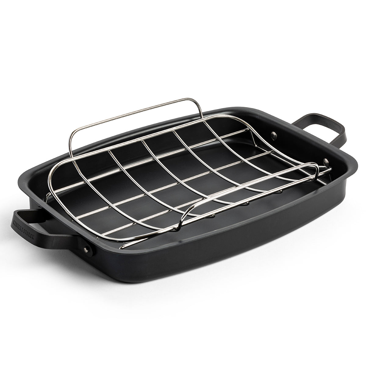 Merten & Storck Carbon Steel 15 x 11.5 Roaster with Rack