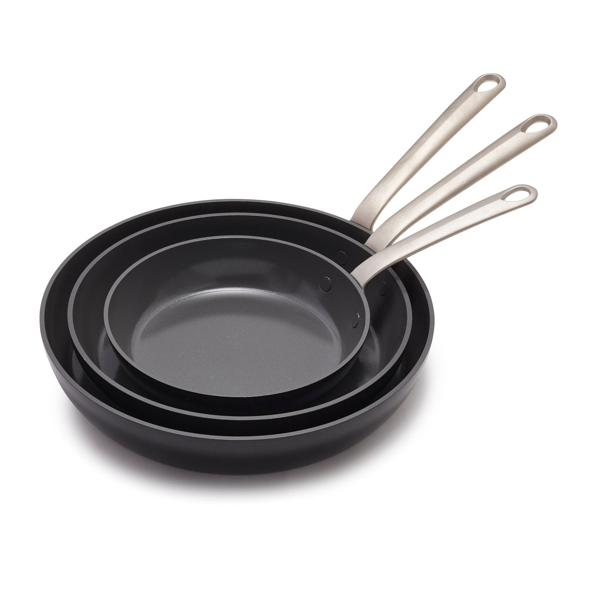 Craft Ceramic Nonstick 8, 10 and 12 Frypan Set