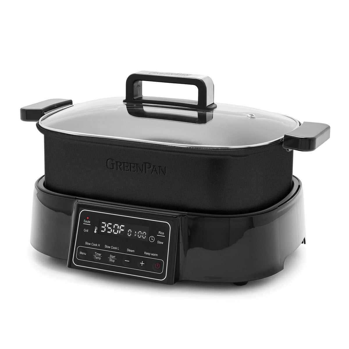Bistro Noir 8-in-1 Slow Cooker, Skillet & Grill
