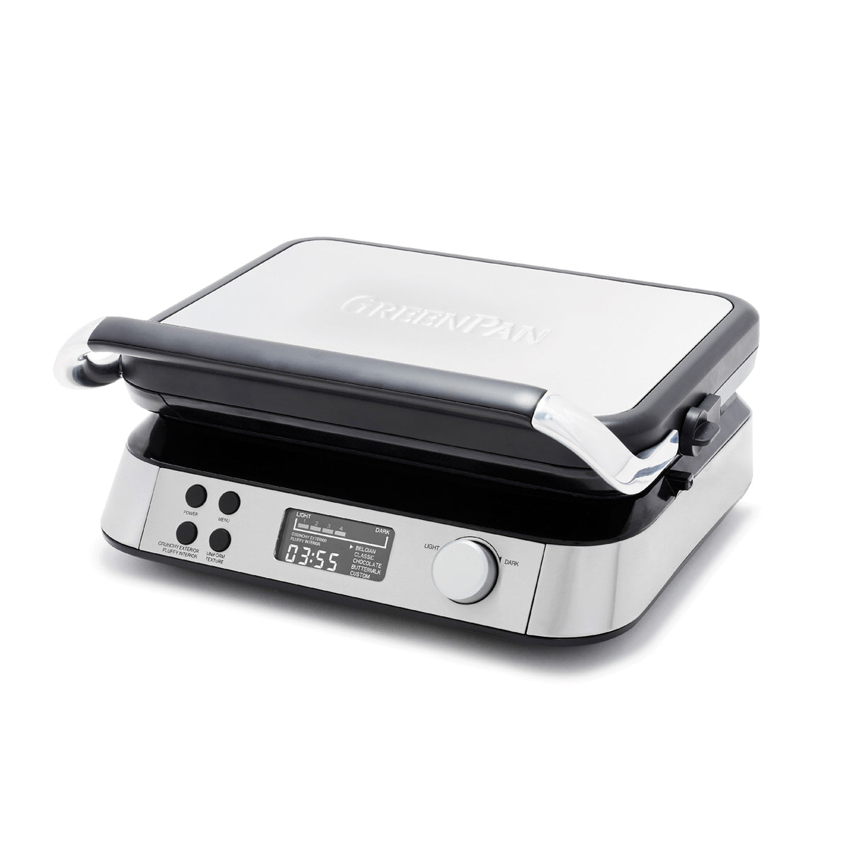 Bistro Ceramic Nonstick 2-Square Waffle Maker