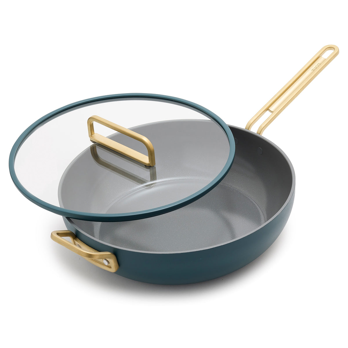 Stanley Tucci Ceramic Nonstick 6.5-Quart Essential Stanley Pan | Venetian Teal