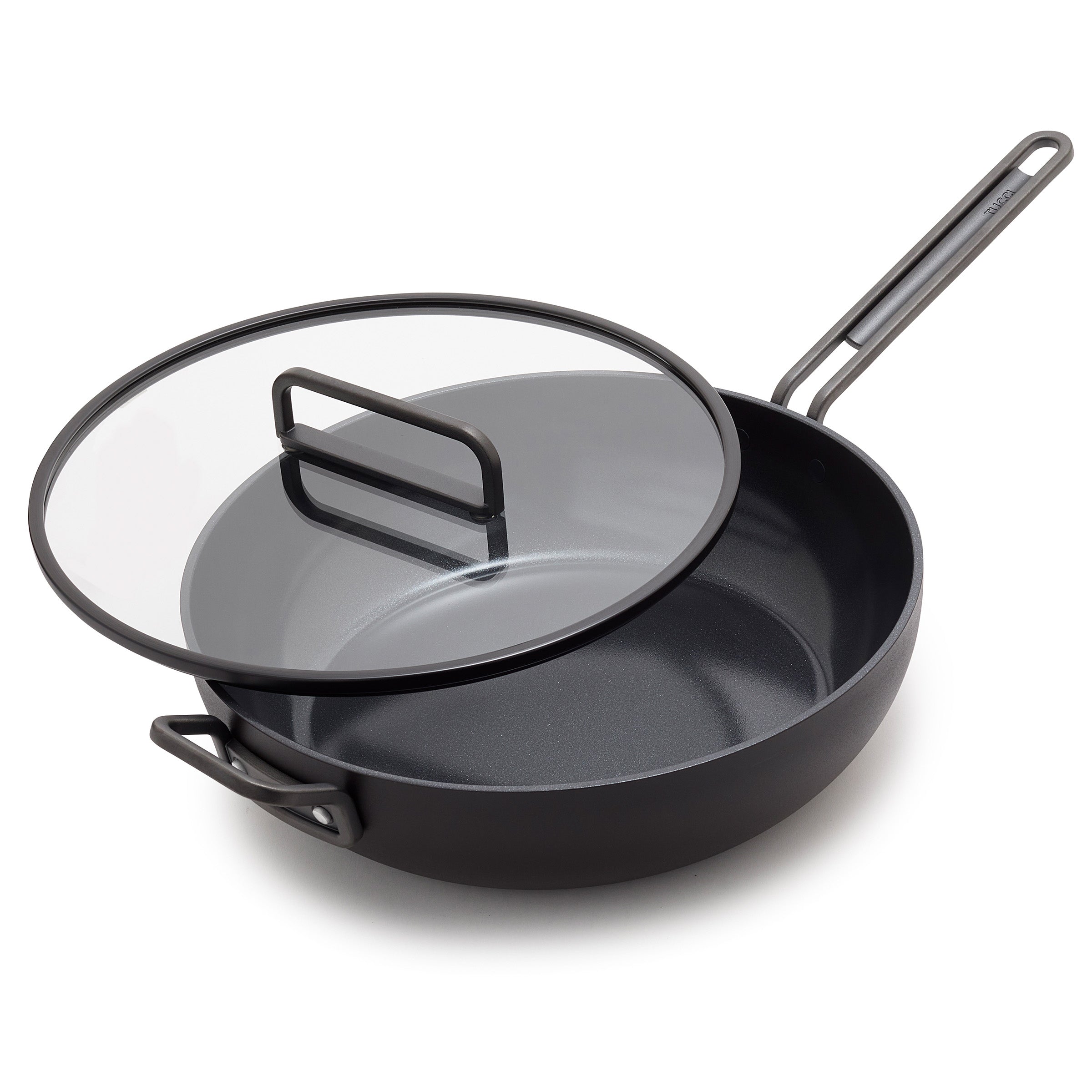 Stanley Tucci Ceramic Nonstick 6.5-Quart Essential Stanley Pan | Milano Black