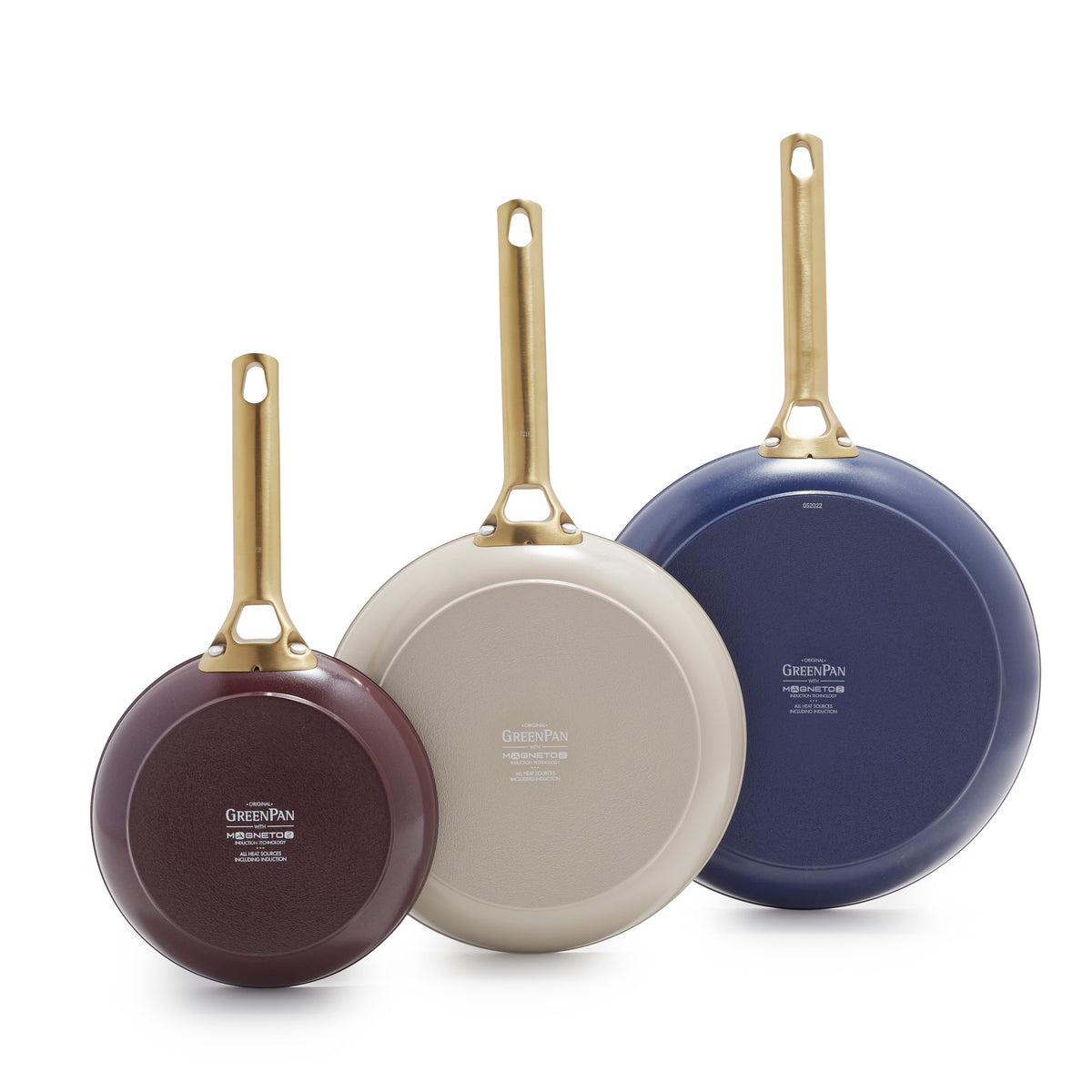 Reserve Ceramic Nonstick 8, 10 and 12 Frypan Set