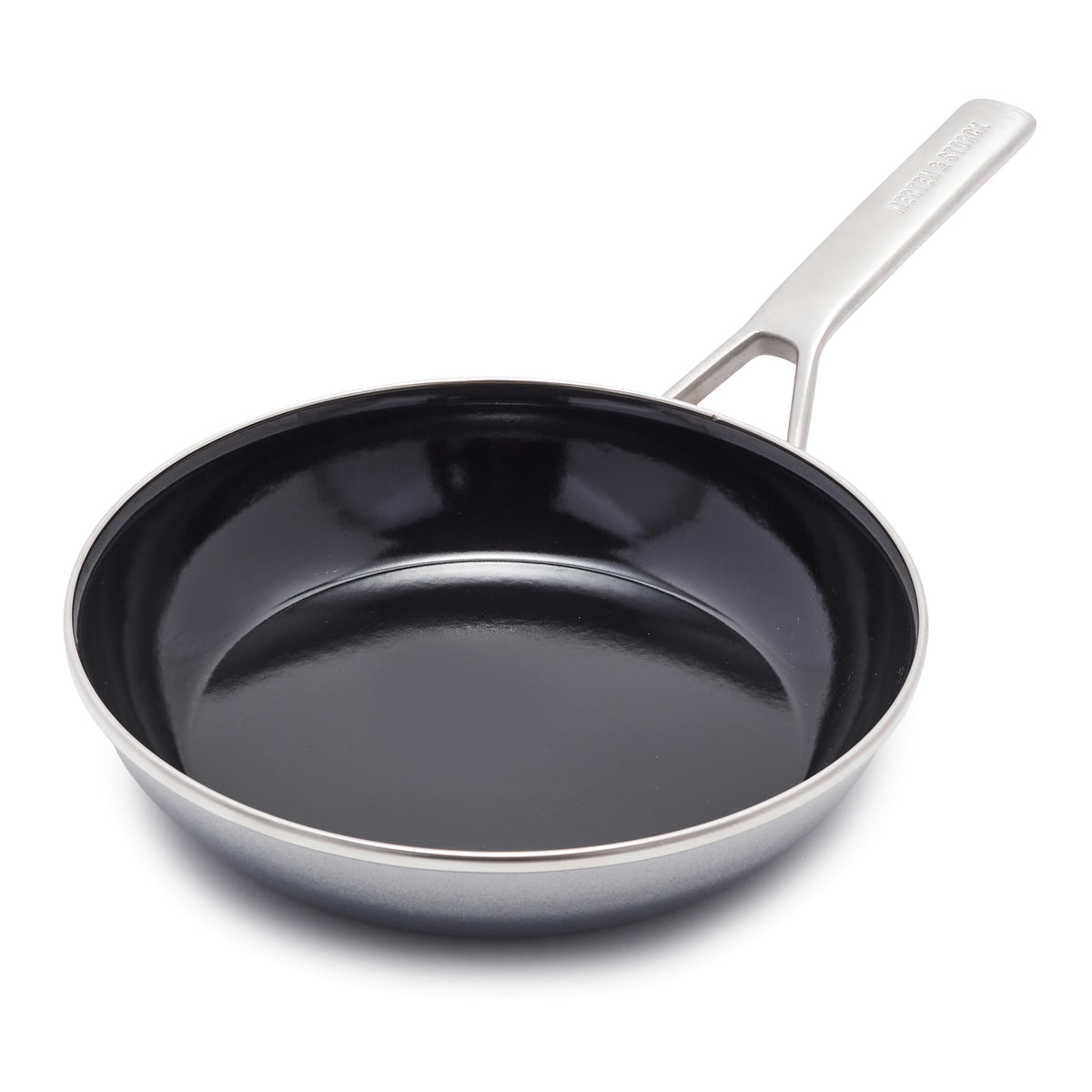 Merten & Storck Steel Core Enameled 9.5 Frypan | Cloud Gray