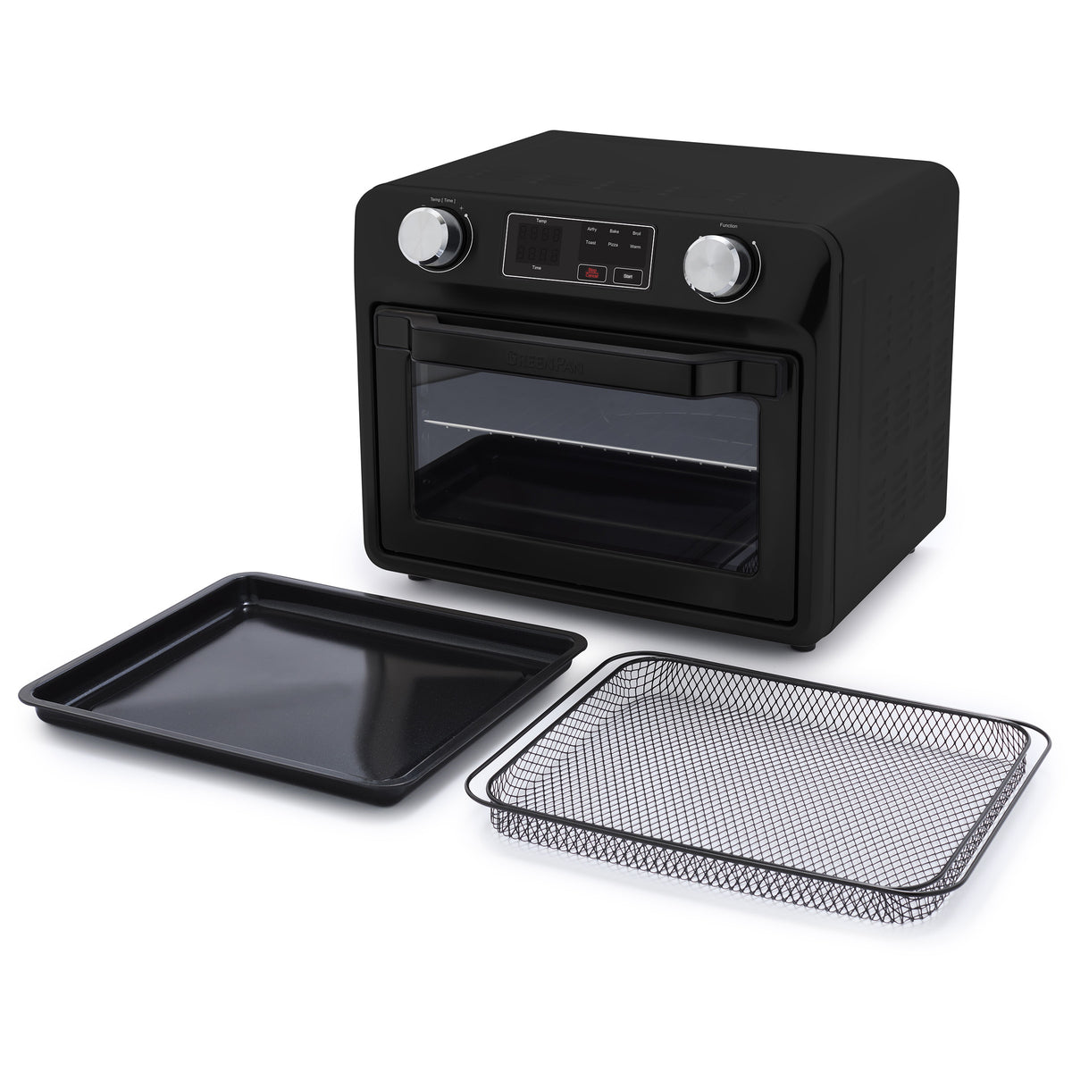Bistro Noir 6-in-1 Air Fry Toaster Oven