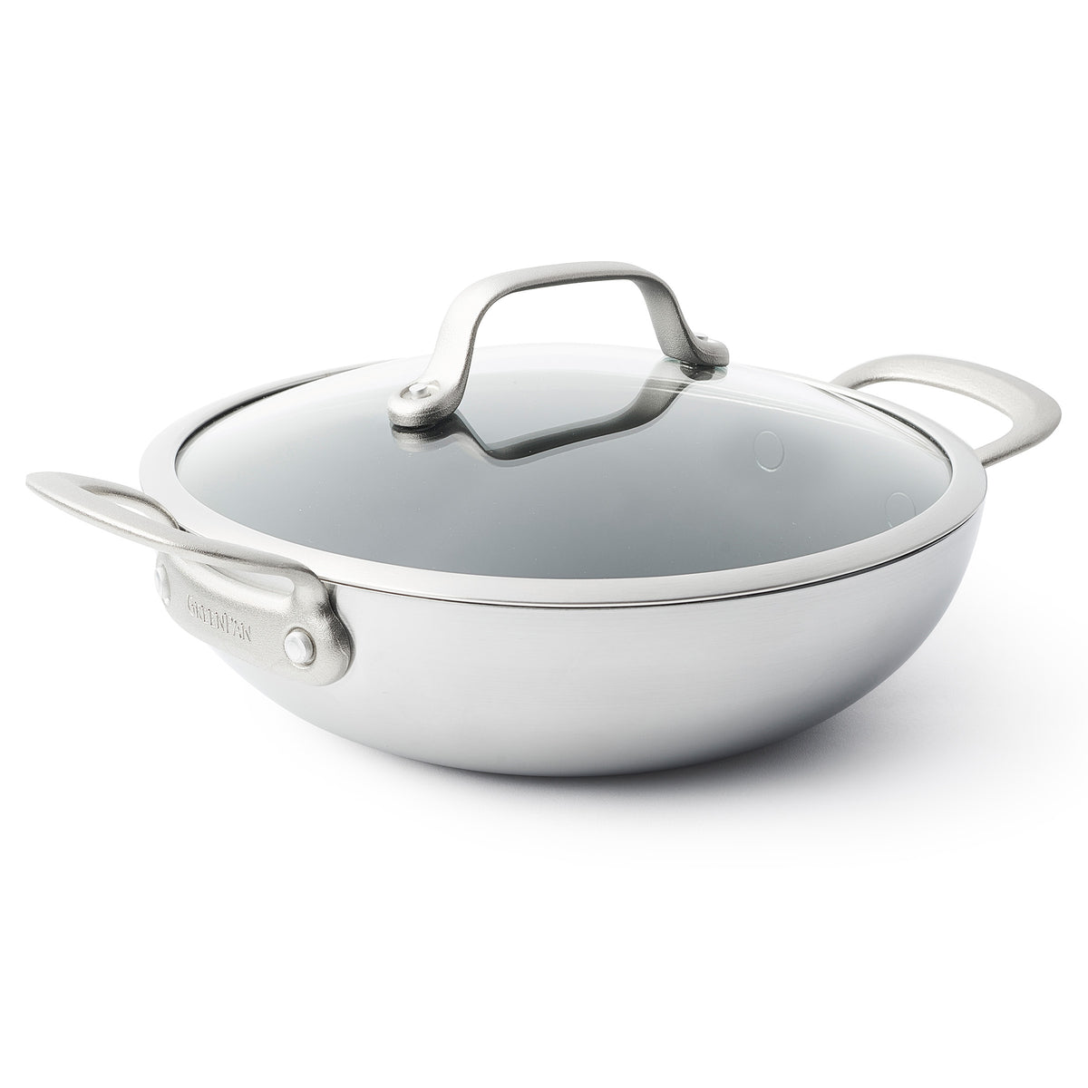 Craft Stainless Steel 12 Wok with Lid