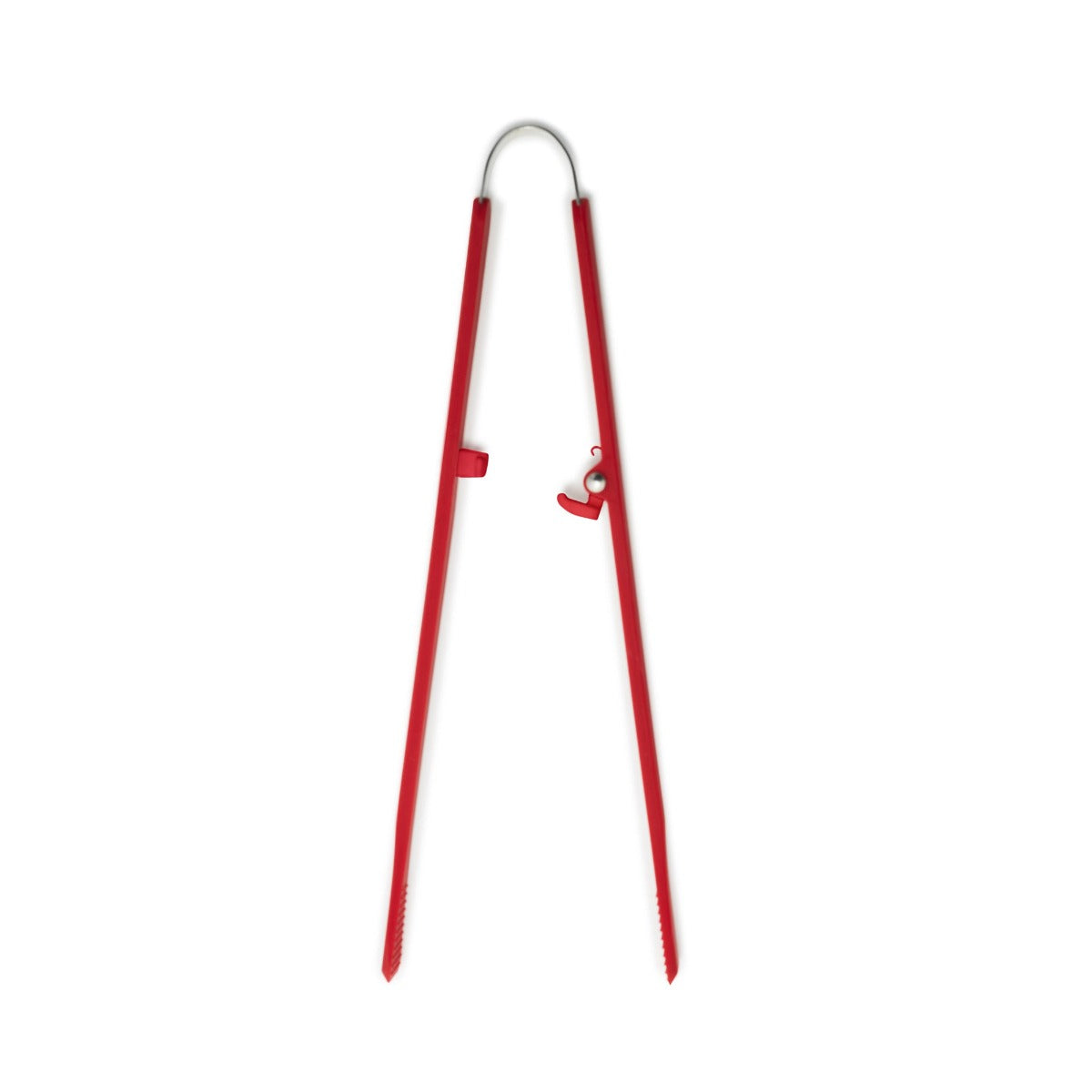 Platinum Silicone Tongs | Red