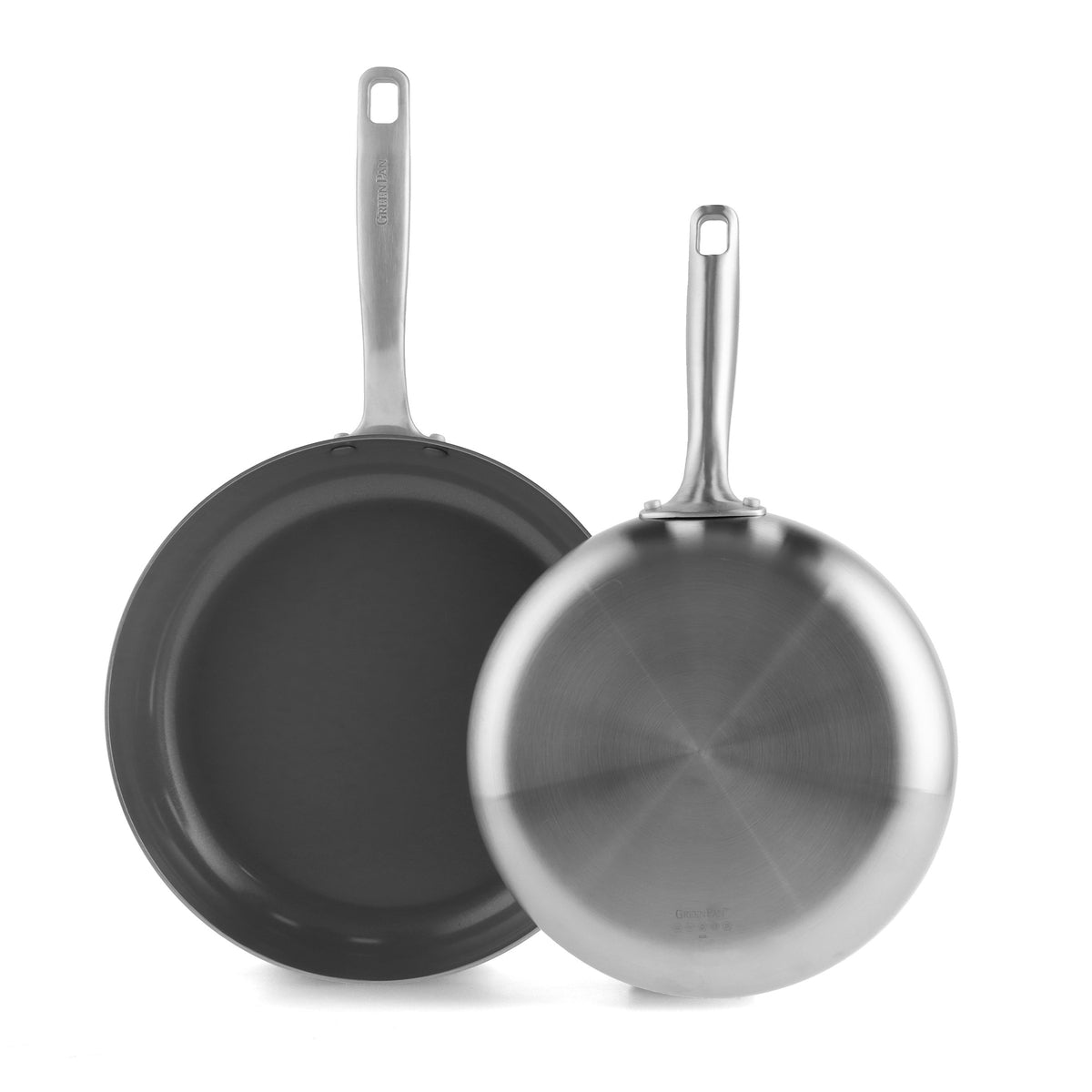 Chatham Stainless 10 and 12 Frypan Set