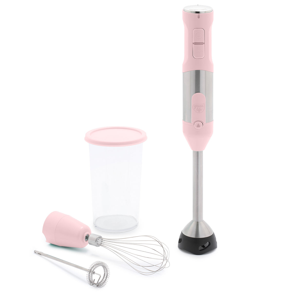 GreenLife Variable Speed Hand Blender | Pink