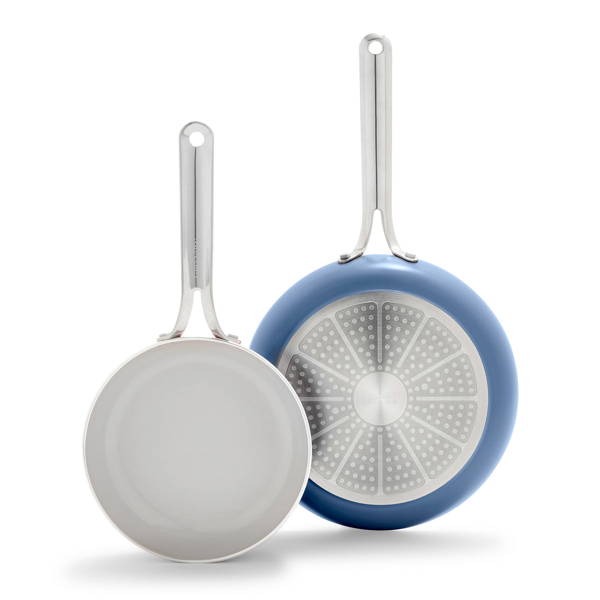 Nova Ceramic Nonstick 8 and 10 Frypan Set | Ocean